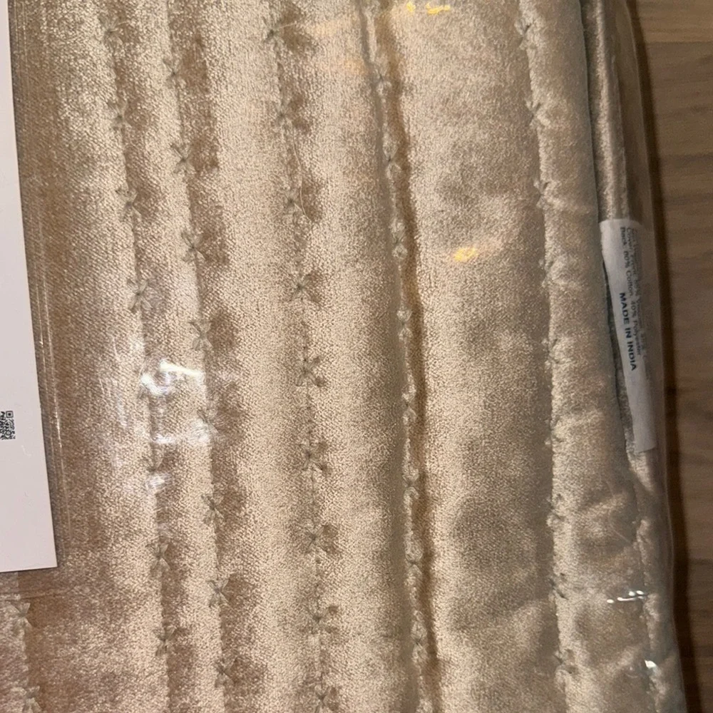 Hotel Collection Tan Quilted Bedding Set